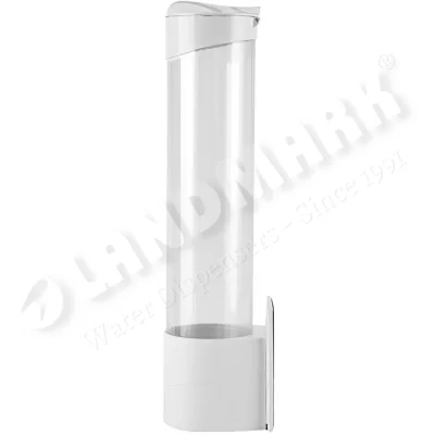 aper Cup Dispenser Holder | Wall Mounted Plastic Drinking Water Cup Dispenser | Glass Dispenser Holder | Disposable Cup Holder Organizer | Screw Plate Mountable, Plastic
