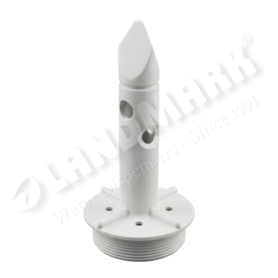 White Plastic Threaded Spindle (Puncture Tube) Compatible with Voltas Water Dispensers